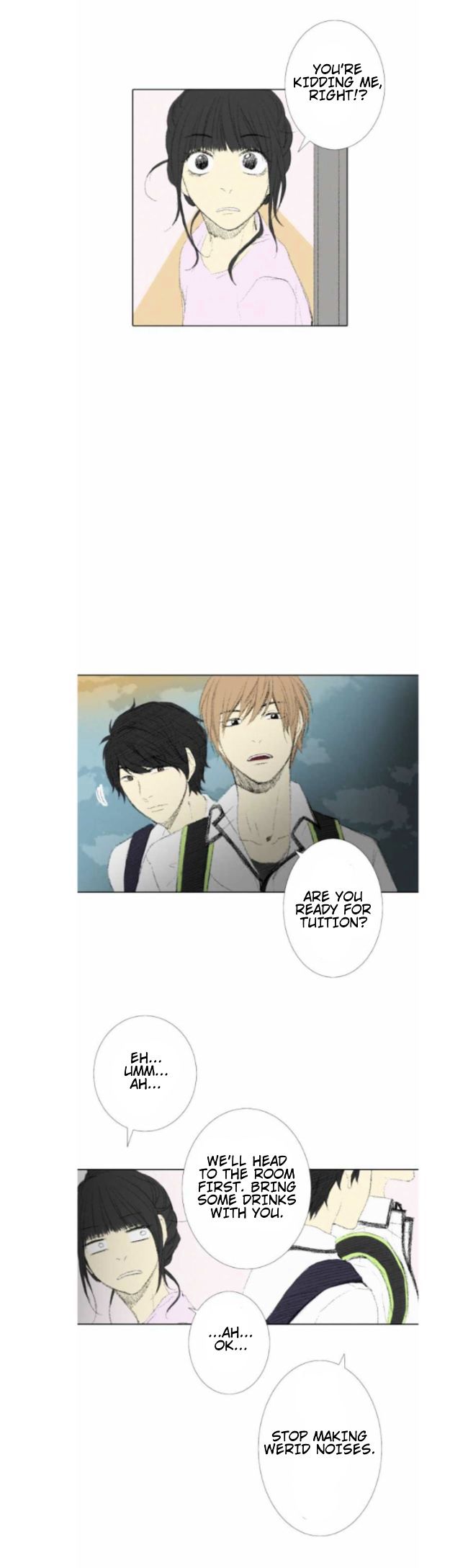Nanohana Boys Chapter 8 page 2 - Chapter 8 : End of term exams (1)