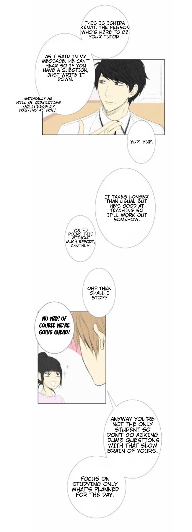 Nanohana Boys Chapter 8 page 5 - Chapter 8 : End of term exams (1)