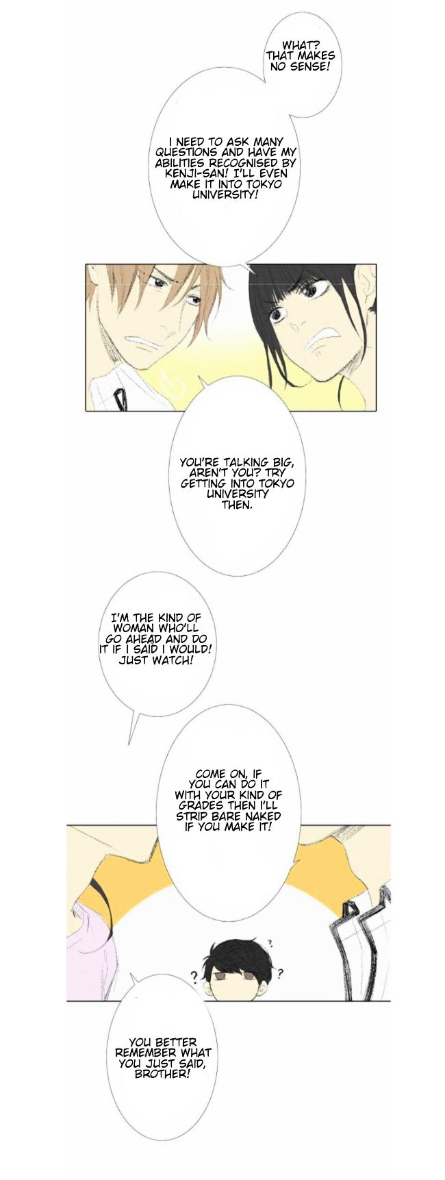 Nanohana Boys Chapter 8 page 6 - Chapter 8 : End of term exams (1)