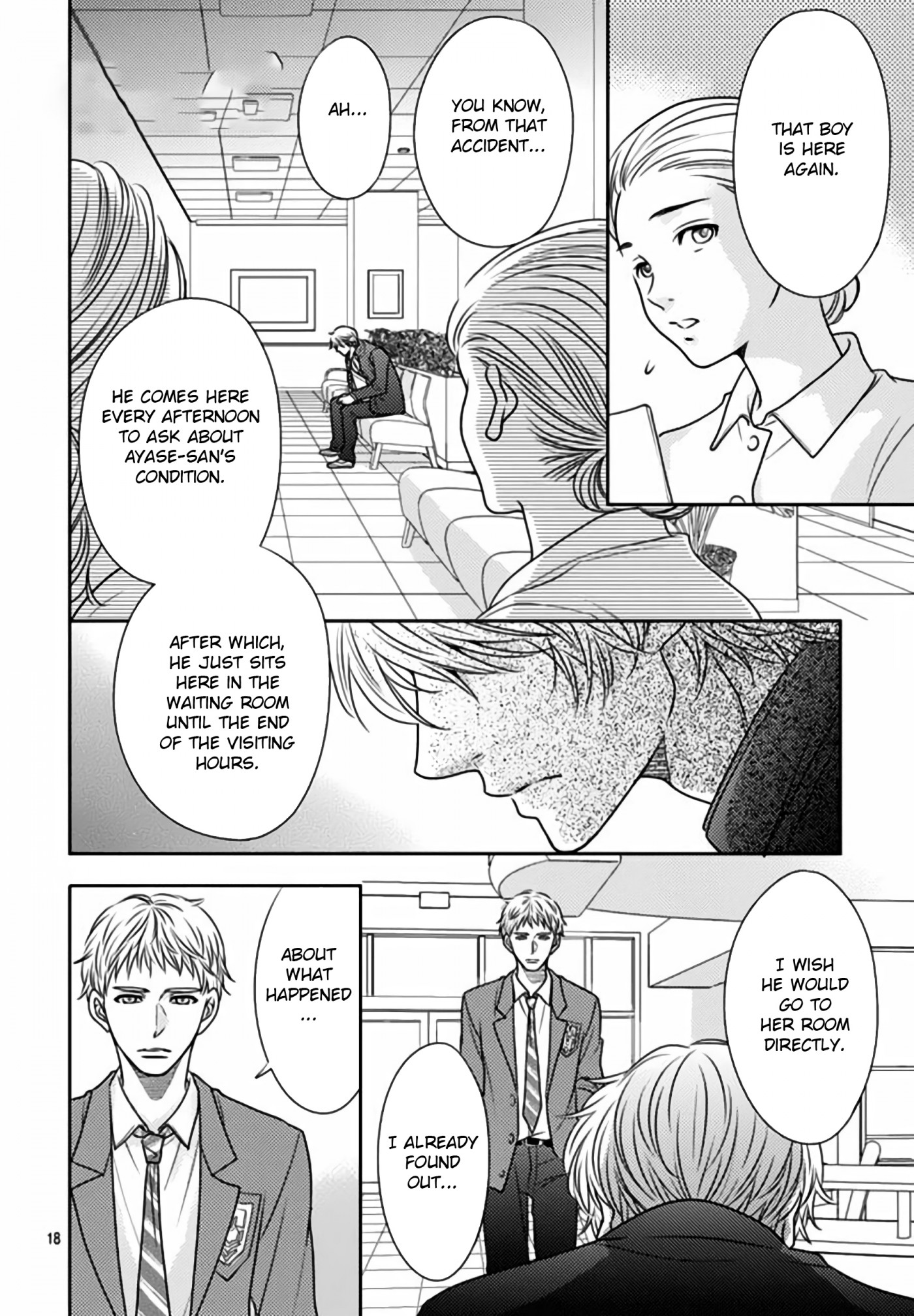 Nanohana no Kare Chapter 64 page 16 - Chapter 64