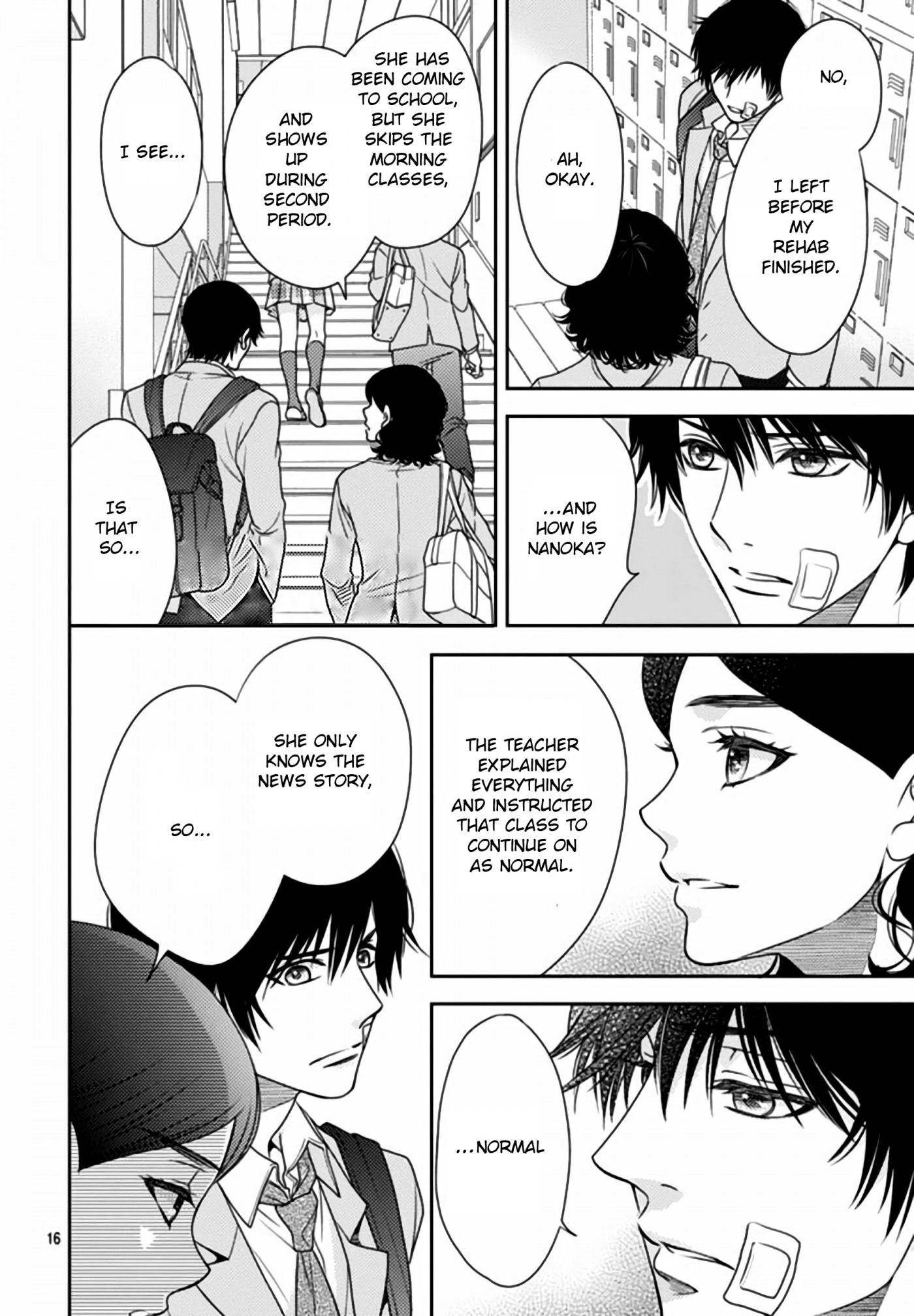 Nanohana no Kare Chapter 65 page 16 - Chapter 65