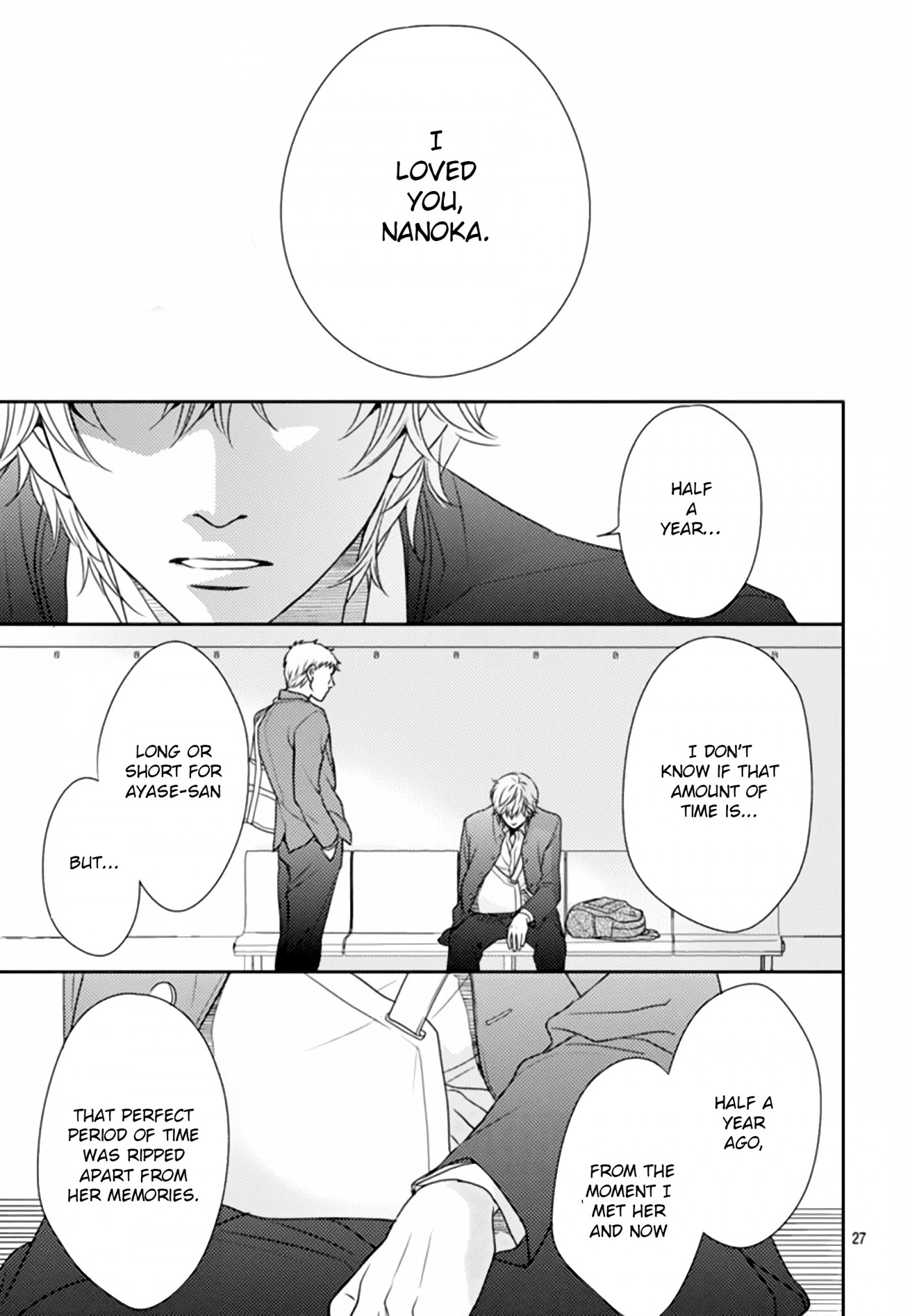 Nanohana no Kare Chapter 65 page 27 - Chapter 65