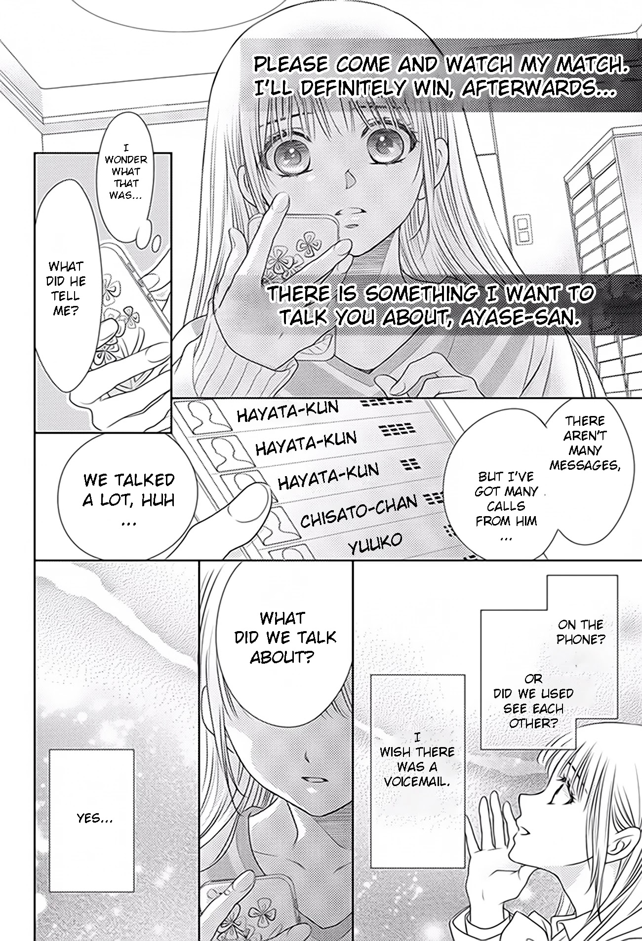 Nanohana no Kare Chapter 72 page 14 - Chapter 72