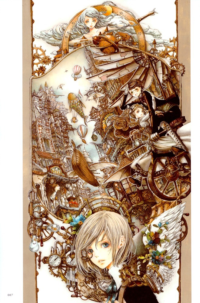 Nao Tsukiji Illustration : Nostalgia Chapter 0 page 7 - Chapter 0