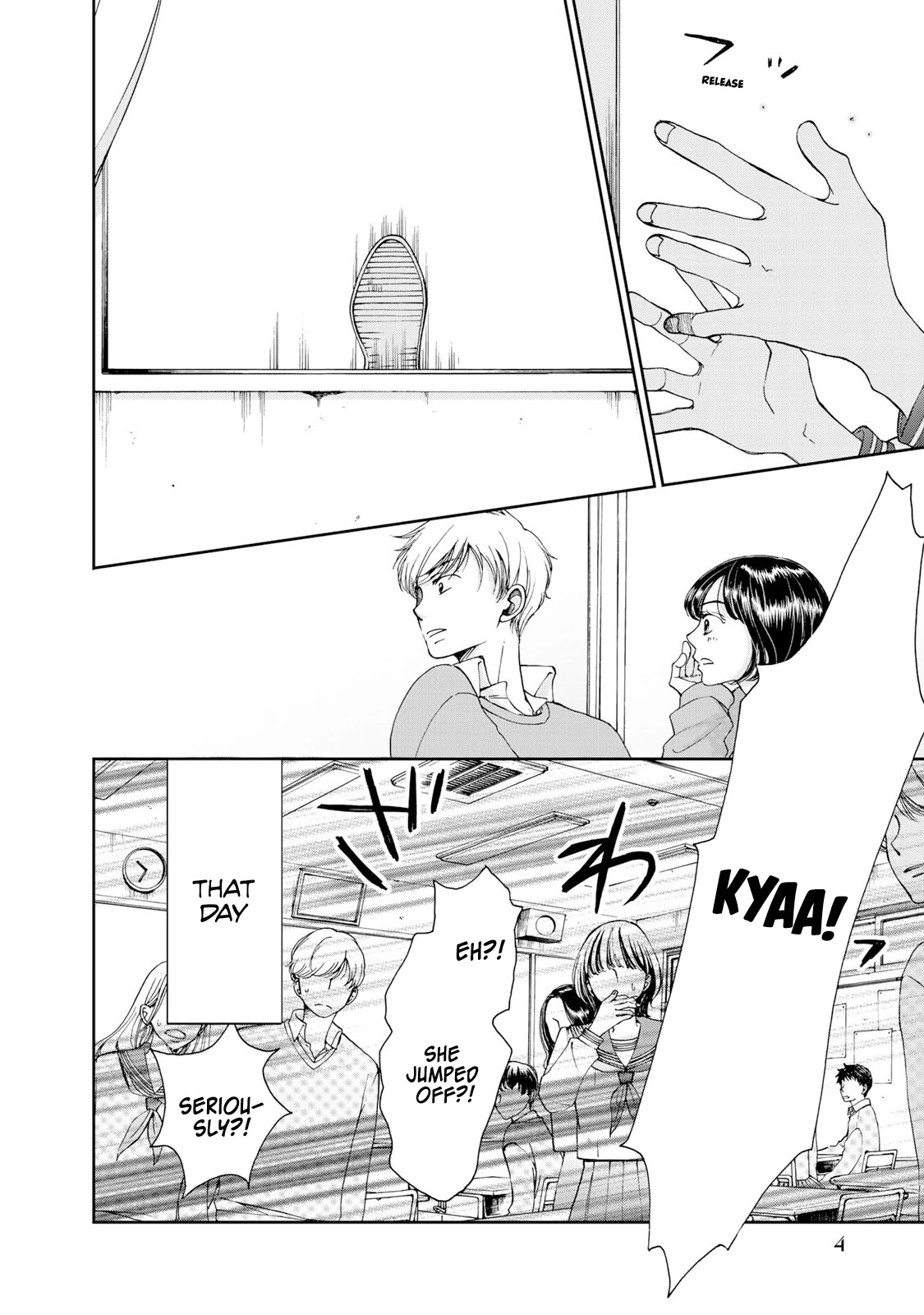 Naraku no Futari Chapter 1 page 5 - Chapter 1: The Day of Fall