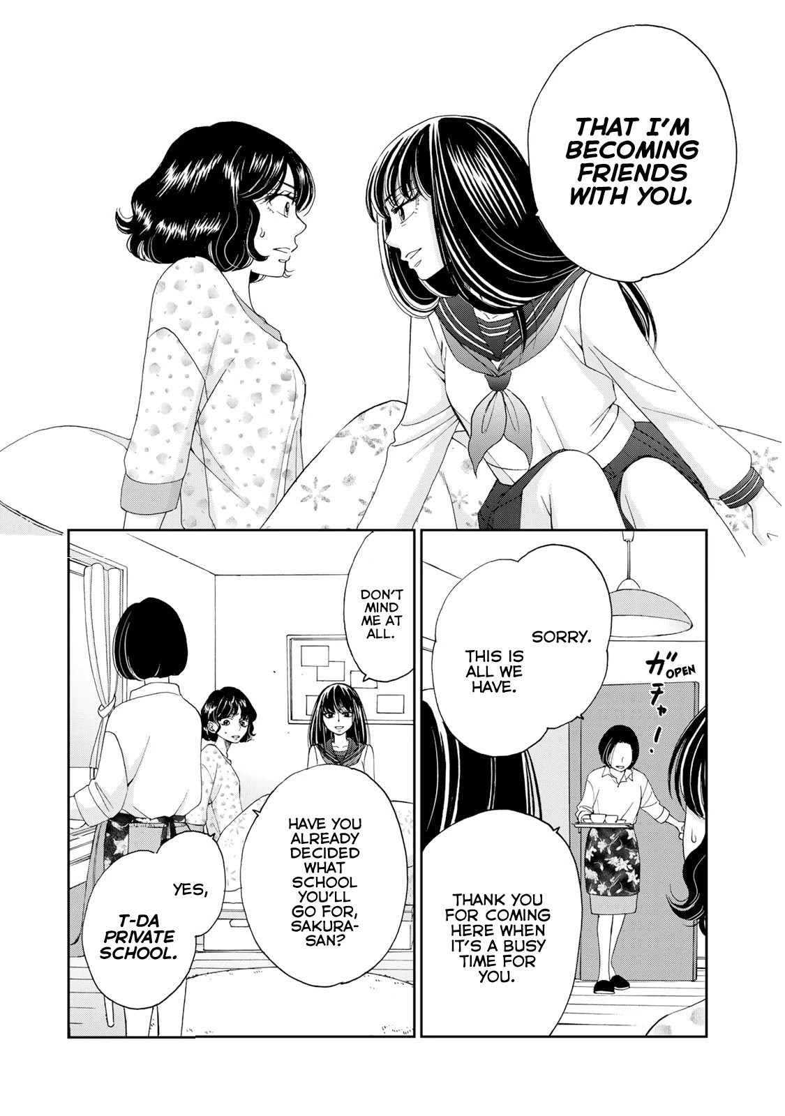 Naraku no Futari Chapter 13 page 17 - Chapter 13: Visitor