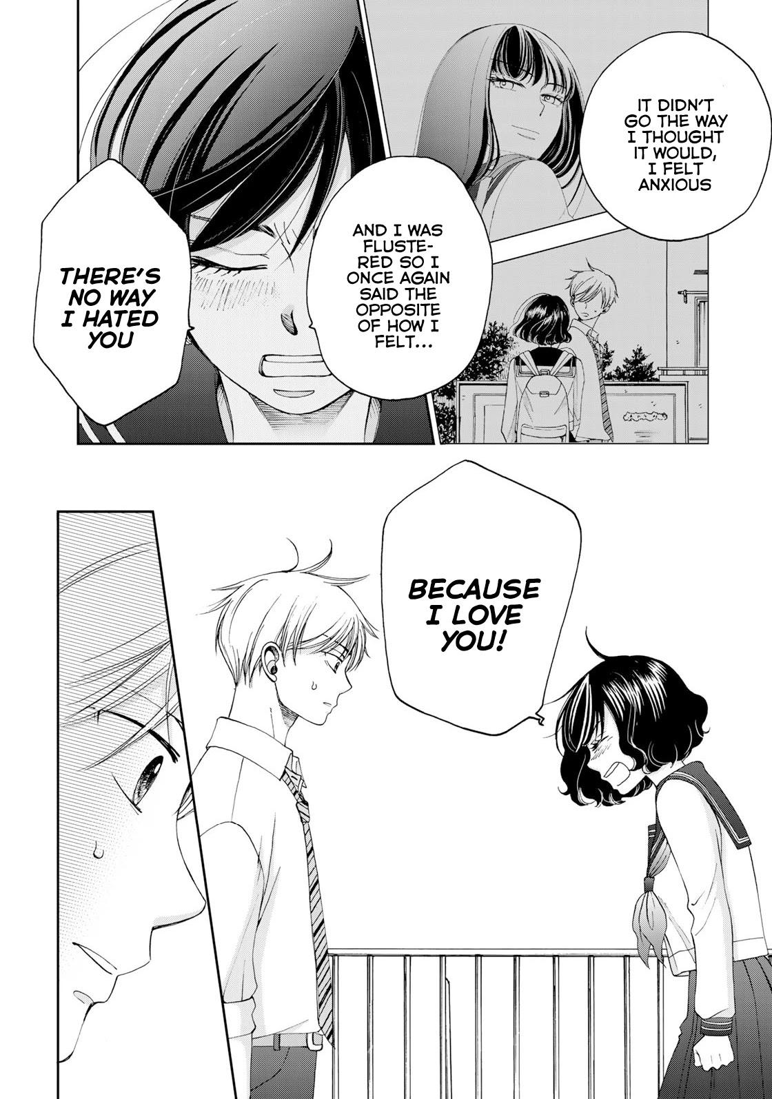 Naraku no Futari Chapter 14 page 12 - Chapter 14: Confession