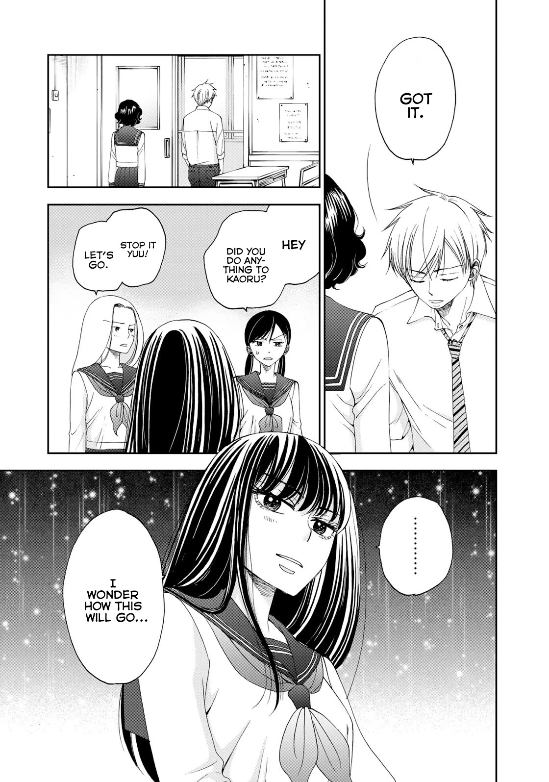 Naraku no Futari Chapter 14 page 7 - Chapter 14: Confession