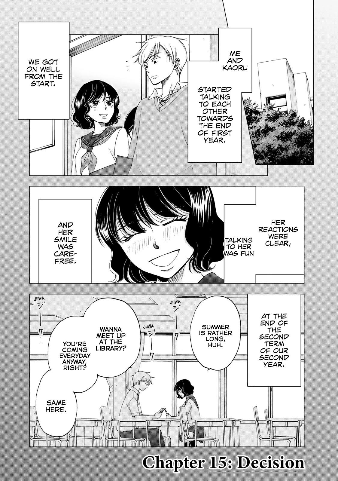 Naraku no Futari Chapter 15 page 1 - Chapter 15
