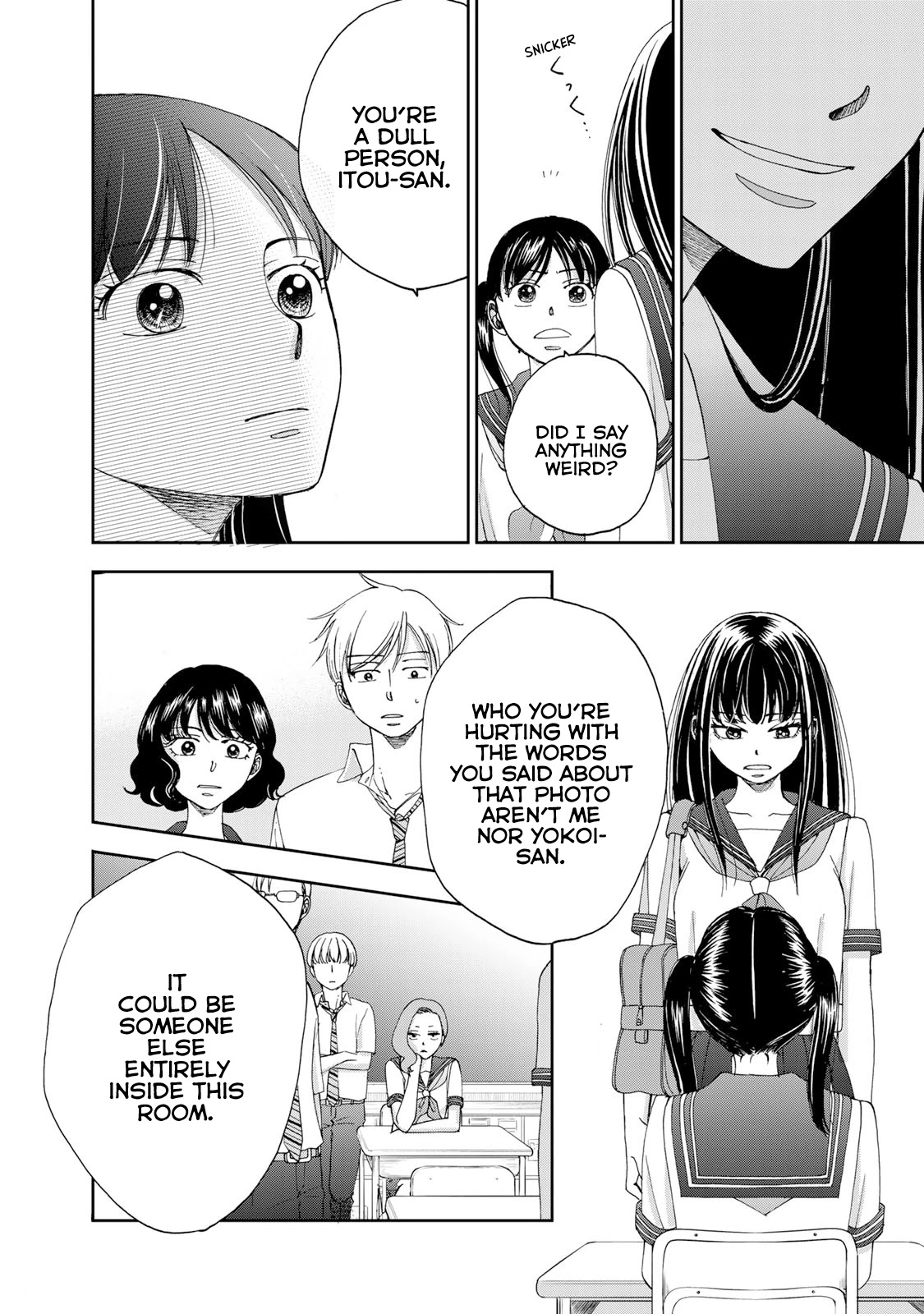 Naraku no Futari Chapter 21 page 14 - Chapter 21: Foolish Classroom