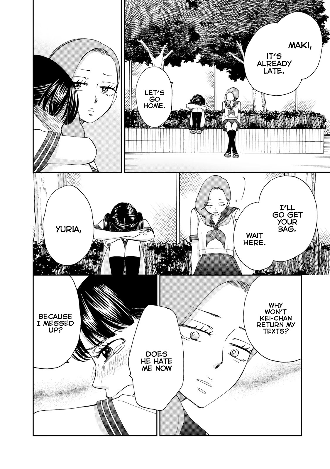 Naraku no Futari Chapter 22 page 10 - Chapter 22: Friends' Voice