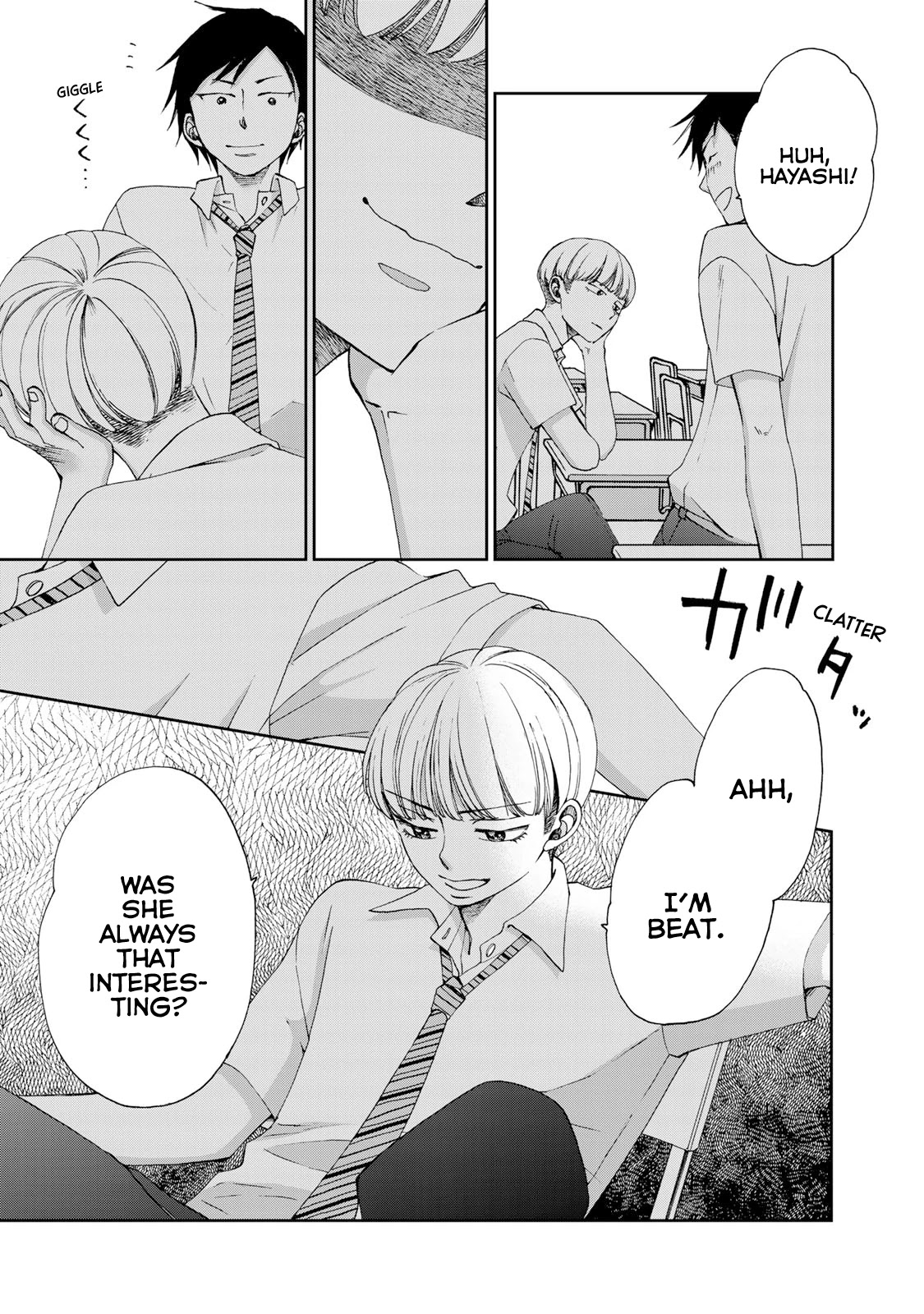 Naraku no Futari Chapter 22 page 13 - Chapter 22: Friends' Voice