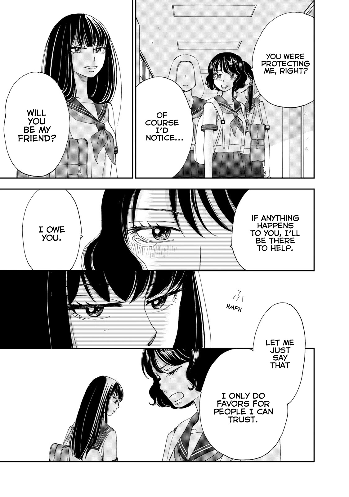 Naraku no Futari Chapter 22 page 7 - Chapter 22: Friends' Voice