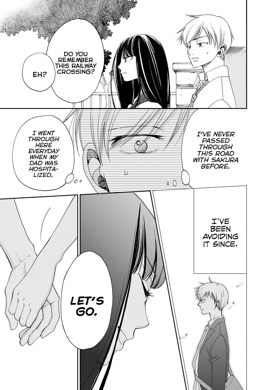 Naraku no Futari Chapter 24 page 19 - Chapter 24: Held Hands