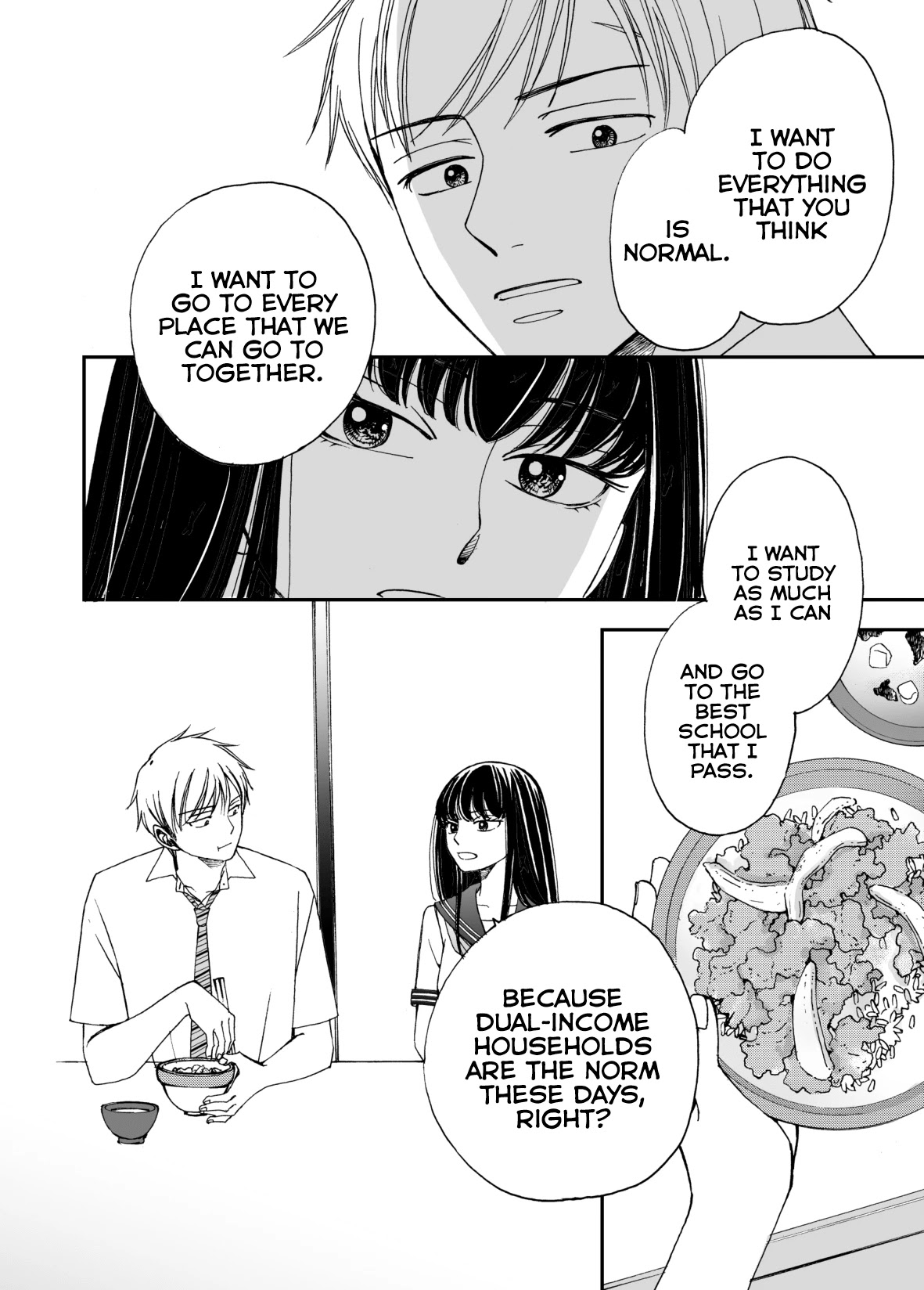 Naraku no Futari Chapter 29 page 12 - Chapter 29: His Concern