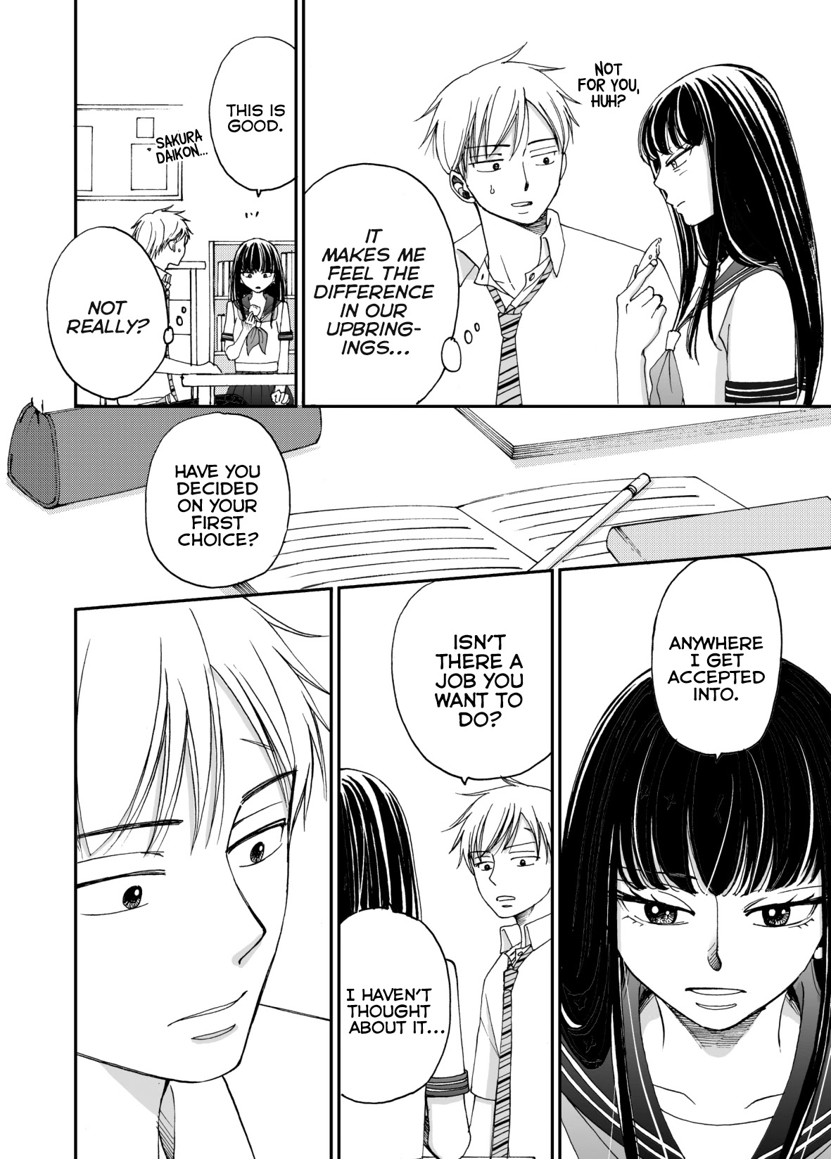 Naraku no Futari Chapter 29 page 4 - Chapter 29: His Concern