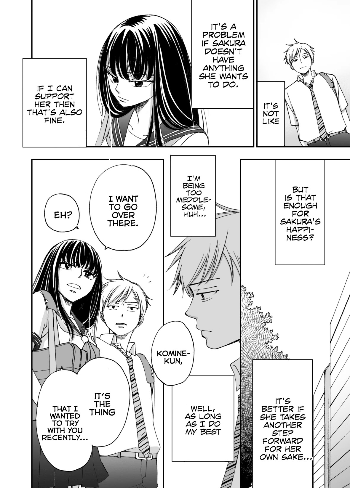 Naraku no Futari Chapter 29 page 8 - Chapter 29: His Concern