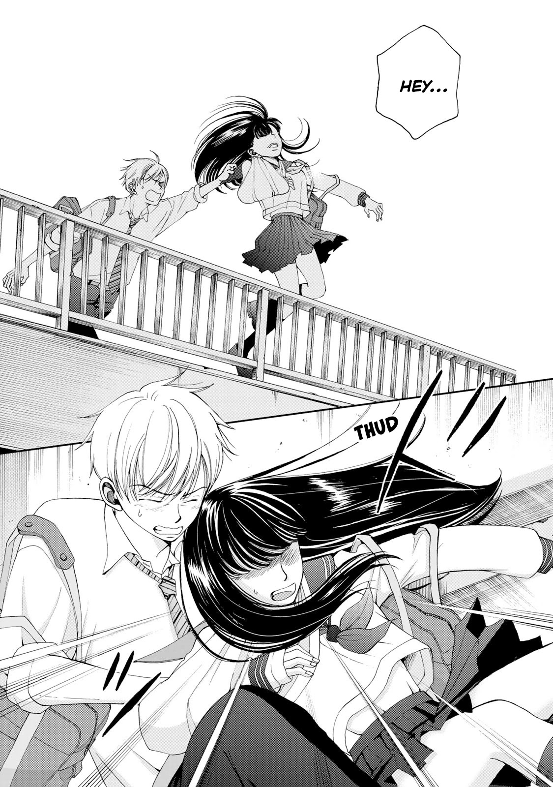 Naraku no Futari Chapter 3 page 11 - Chapter 3: Kiss