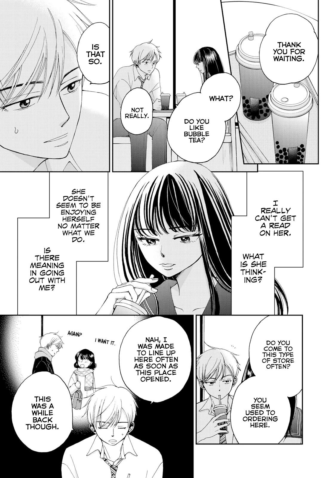 Naraku no Futari Chapter 4 page 13 - Chapter 4: Boyfriend and Girlfriend