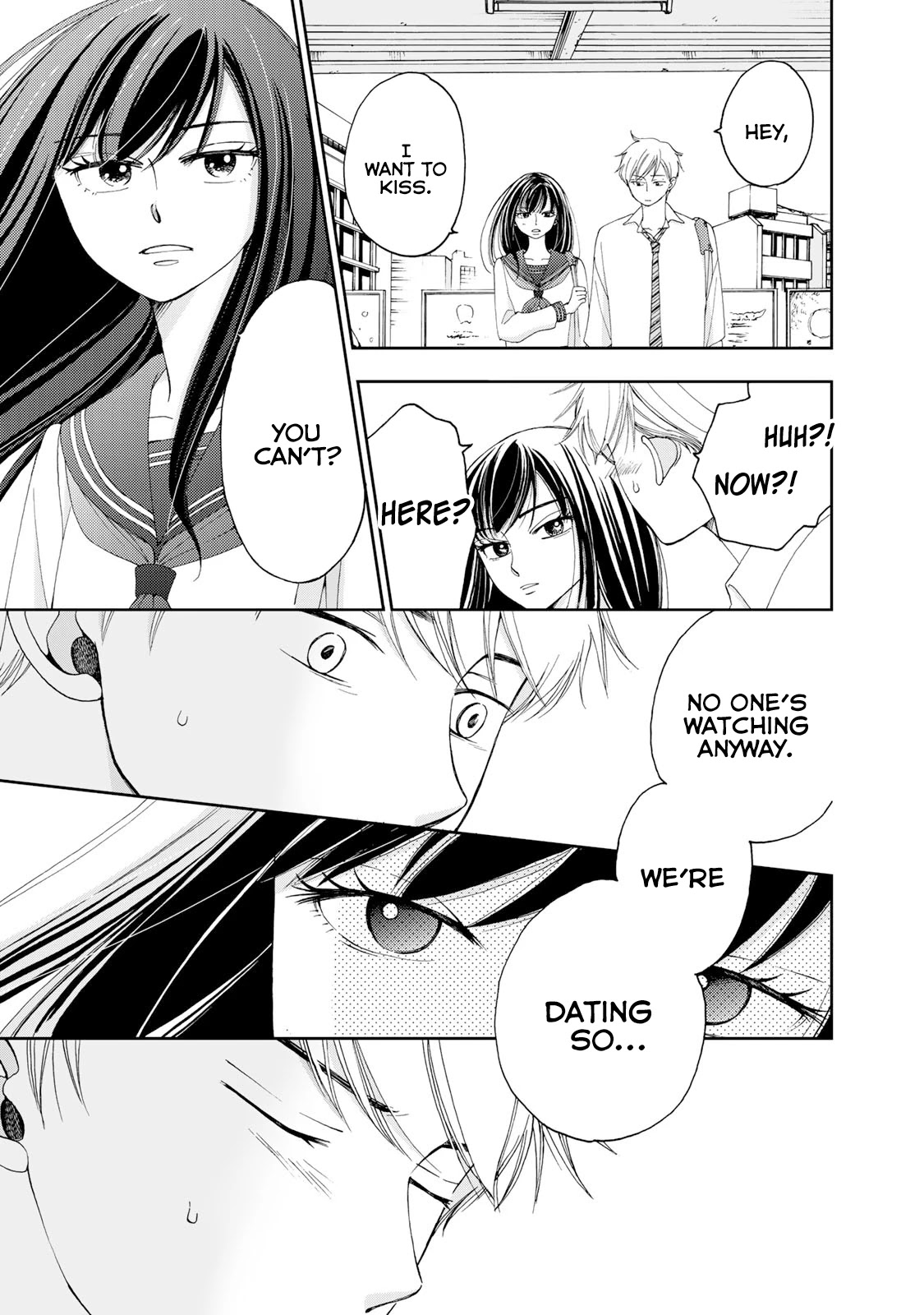 Naraku no Futari Chapter 4 page 17 - Chapter 4: Boyfriend and Girlfriend