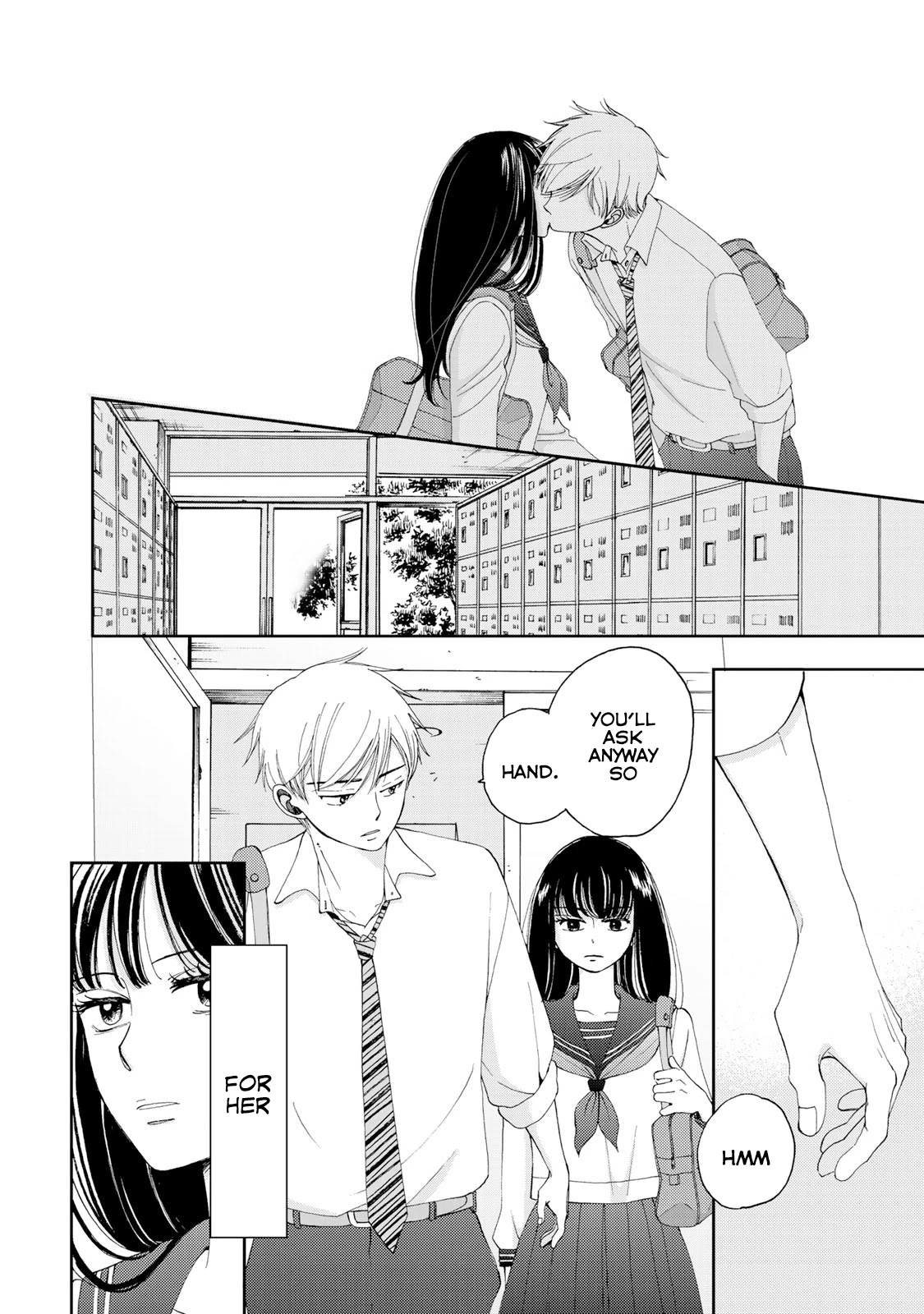 Naraku no Futari Chapter 4 page 6 - Chapter 4: Boyfriend and Girlfriend