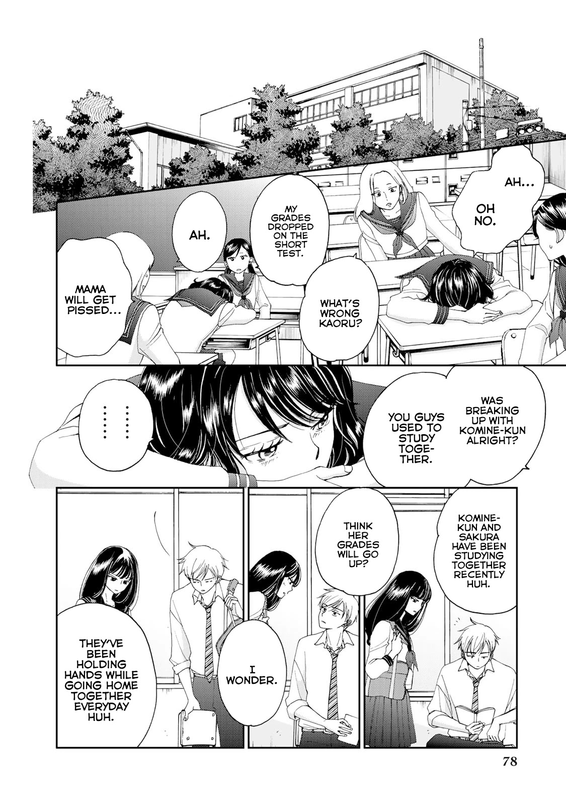 Naraku no Futari Chapter 4 page 8 - Chapter 4: Boyfriend and Girlfriend