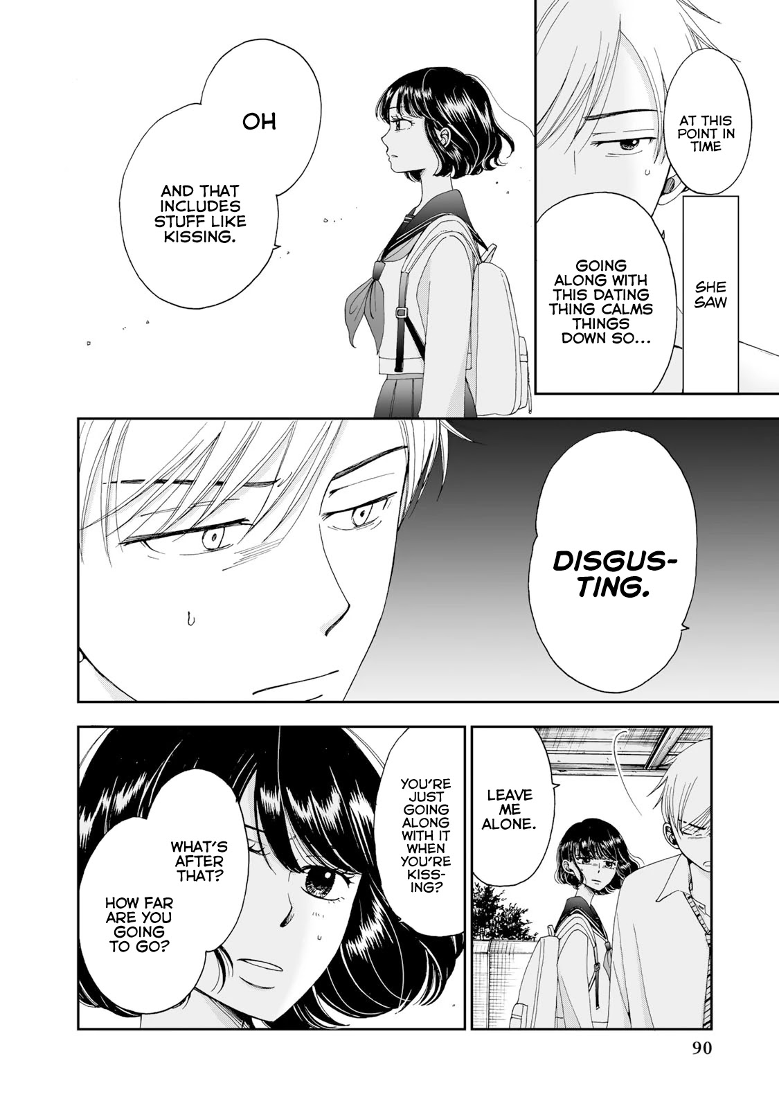 Naraku no Futari Chapter 5 page 2 - Chapter 5: Turn for the Worse