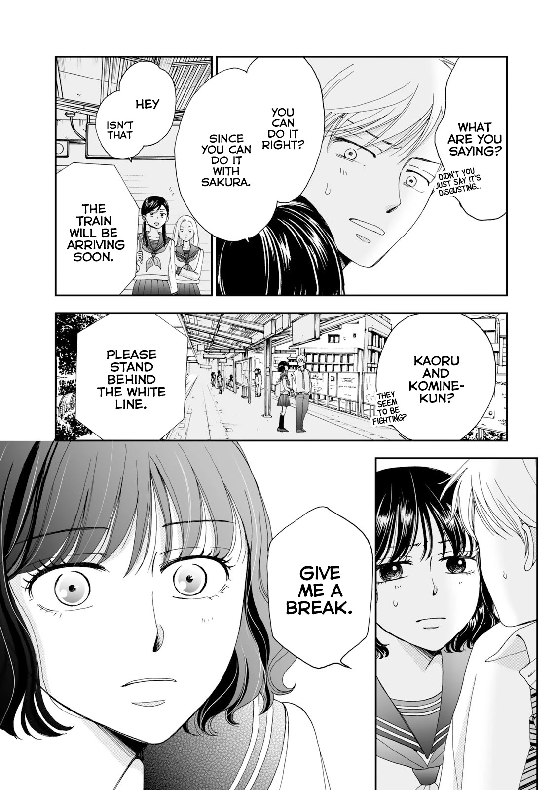 Naraku no Futari Chapter 5 page 4 - Chapter 5: Turn for the Worse
