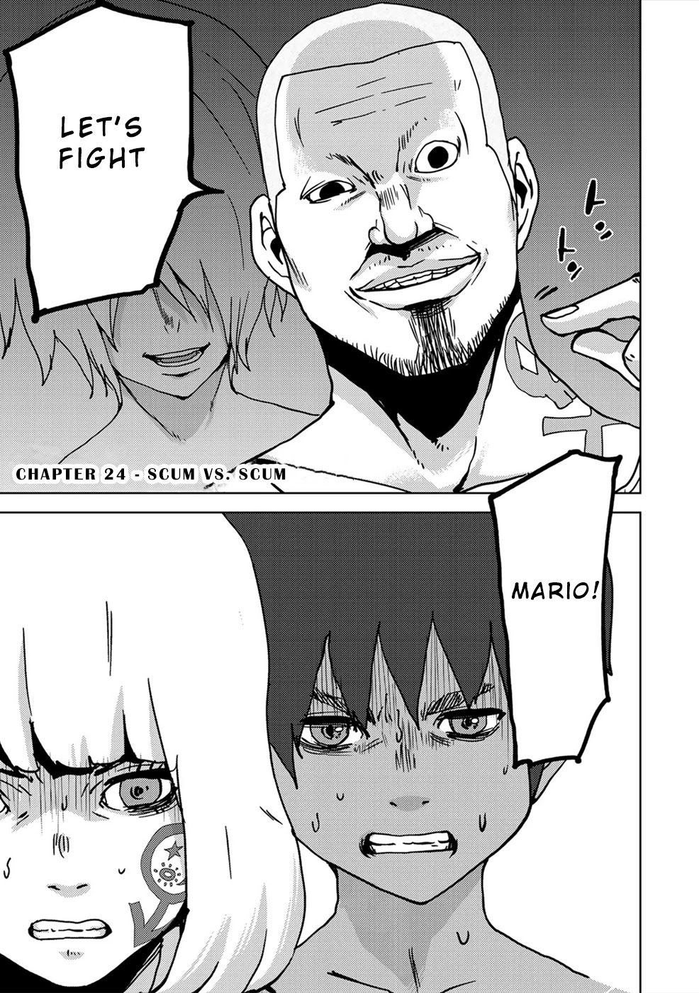Narikawari Chapter 24 page 1 - Chapter 24: Scum vs. Scum