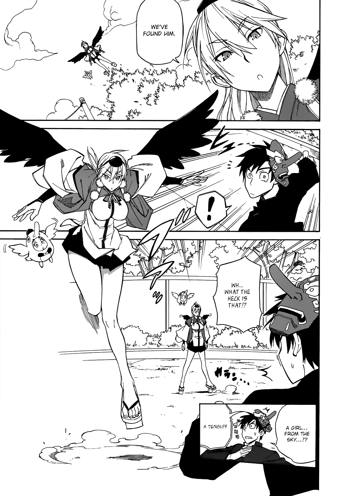 Nariyuki Makase no Tengu Michi Chapter 1.2 page 10 - Chapter 1 v2 : Does Trouble Start in Heaven or Earth?