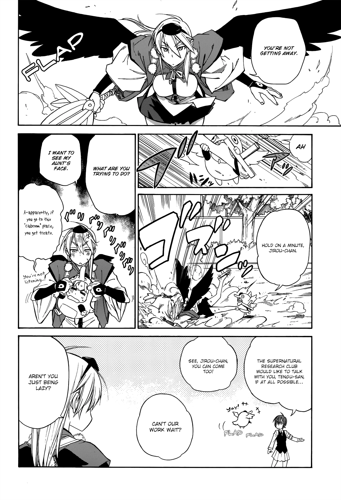 Nariyuki Makase no Tengu Michi Chapter 1.2 page 15 - Chapter 1 v2 : Does Trouble Start in Heaven or Earth?
