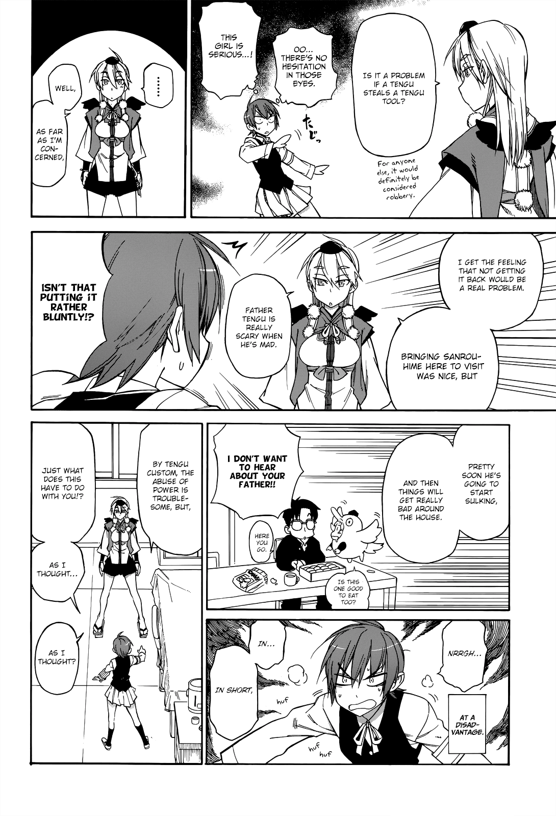 Nariyuki Makase no Tengu Michi Chapter 1.2 page 17 - Chapter 1 v2 : Does Trouble Start in Heaven or Earth?