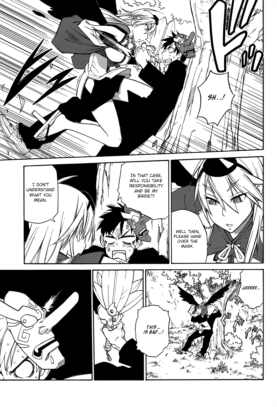 Nariyuki Makase no Tengu Michi Chapter 1.2 page 28 - Chapter 1 v2 : Does Trouble Start in Heaven or Earth?