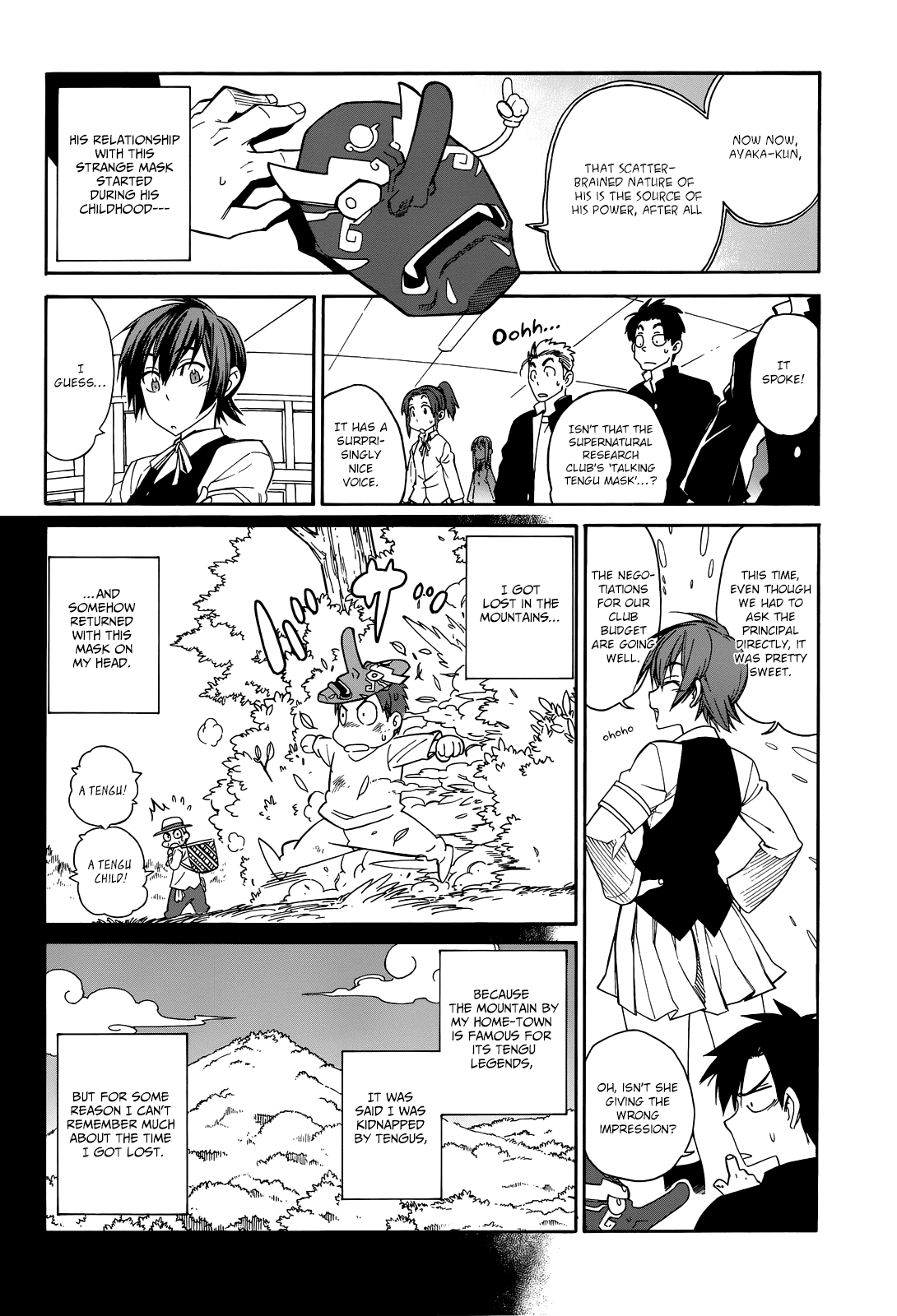 Nariyuki Makase no Tengu Michi Chapter 1.2 page 7 - Chapter 1 v2 : Does Trouble Start in Heaven or Earth?