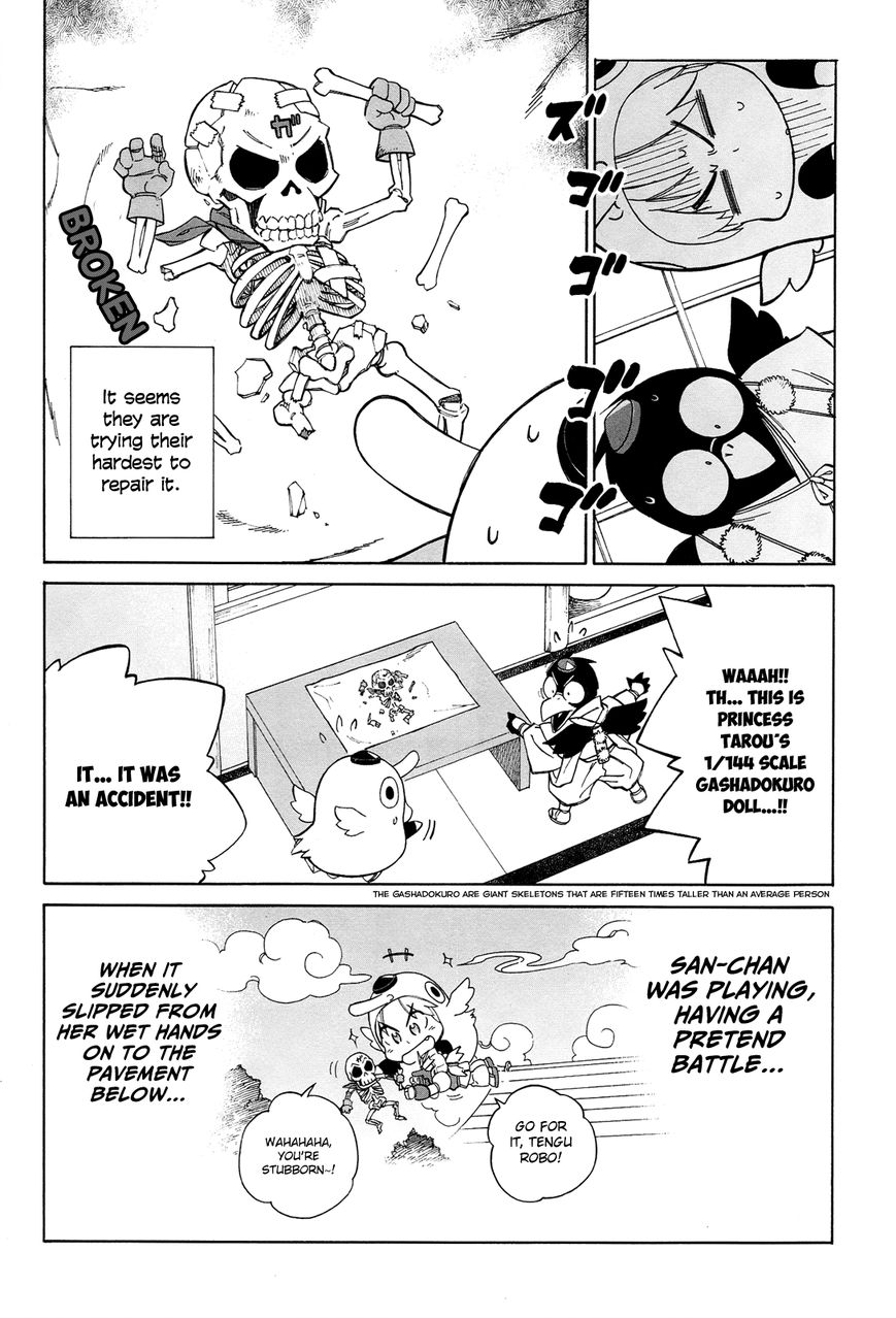Nariyuki Makase no Tengu Michi Chapter 10 page 3 - Chapter 10 : The Scroll of San-Chan's Greatest Strategy