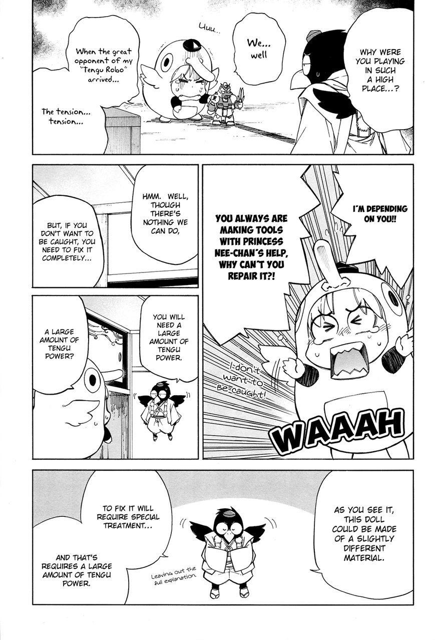 Nariyuki Makase no Tengu Michi Chapter 10 page 4 - Chapter 10 : The Scroll of San-Chan's Greatest Strategy