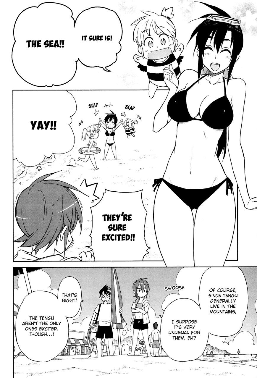 Nariyuki Makase no Tengu Michi Chapter 11 page 5 - Chapter 11 : A Suspicious Swimsuit! The Scroll of Princess Jirou vs Oukaâ€