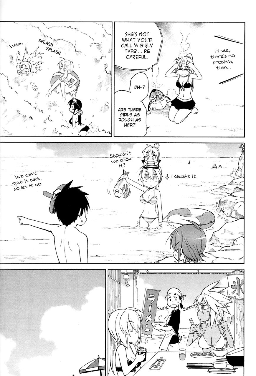 Nariyuki Makase no Tengu Michi Chapter 11 page 8 - Chapter 11 : A Suspicious Swimsuit! The Scroll of Princess Jirou vs Oukaâ€