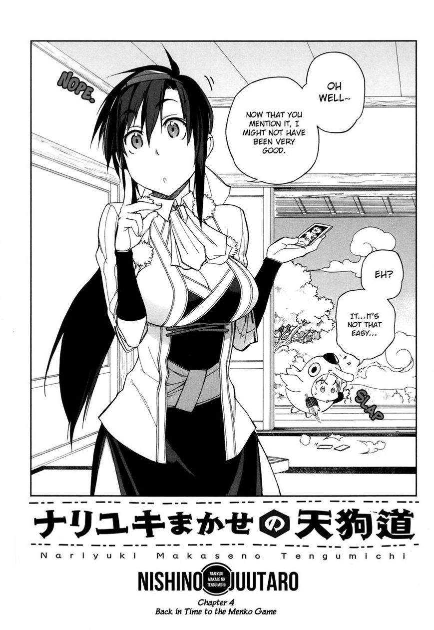 Nariyuki Makase no Tengu Michi Chapter 4 page 4 - Chapter 4