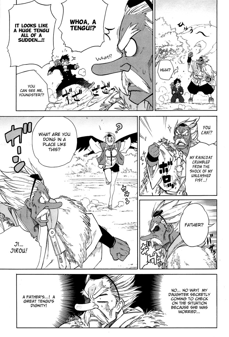 Nariyuki Makase no Tengu Michi Chapter 7 page 27 - Chapter 7 : The Scroll of the Hidden Father