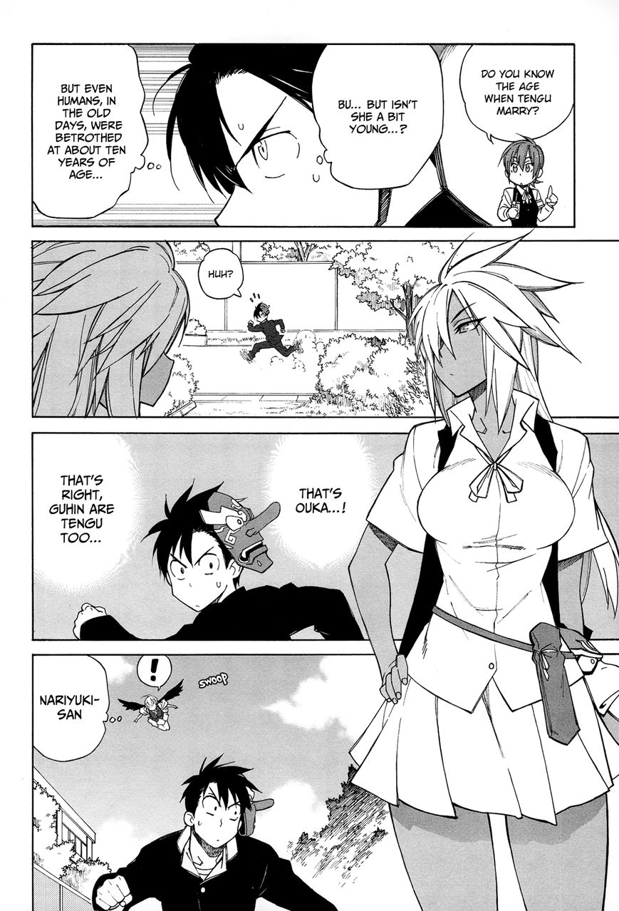 Nariyuki Makase no Tengu Michi Chapter 9 page 13 - Chapter 9 : The Scroll of the Tengu Wife Jirou-san