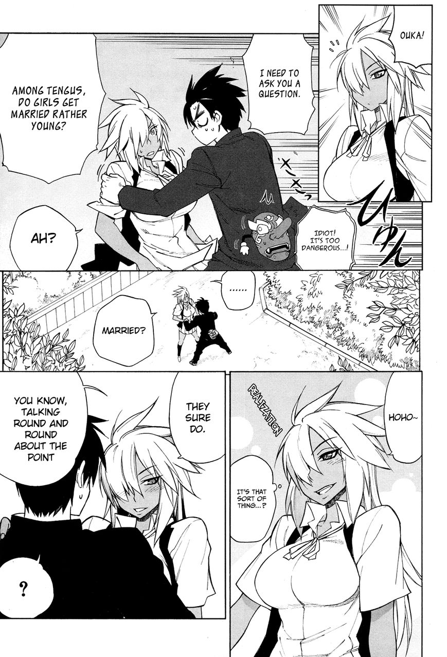 Nariyuki Makase no Tengu Michi Chapter 9 page 14 - Chapter 9 : The Scroll of the Tengu Wife Jirou-san