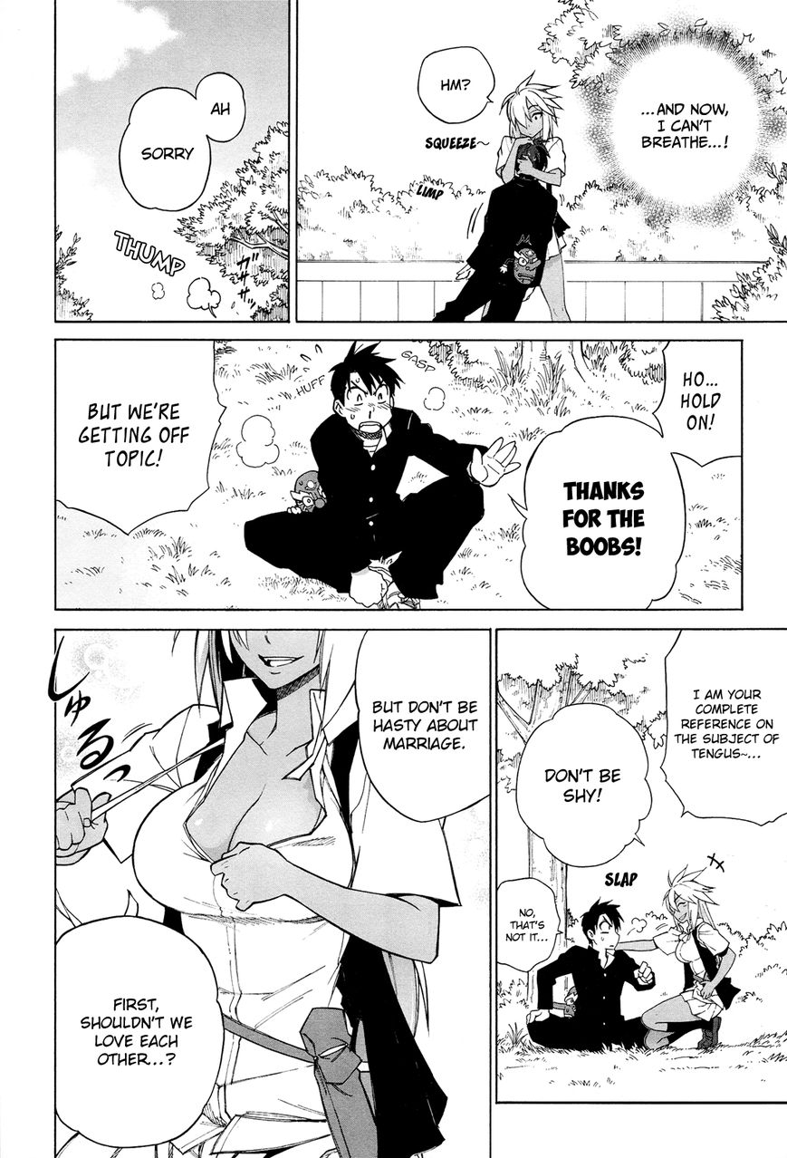 Nariyuki Makase no Tengu Michi Chapter 9 page 17 - Chapter 9 : The Scroll of the Tengu Wife Jirou-san