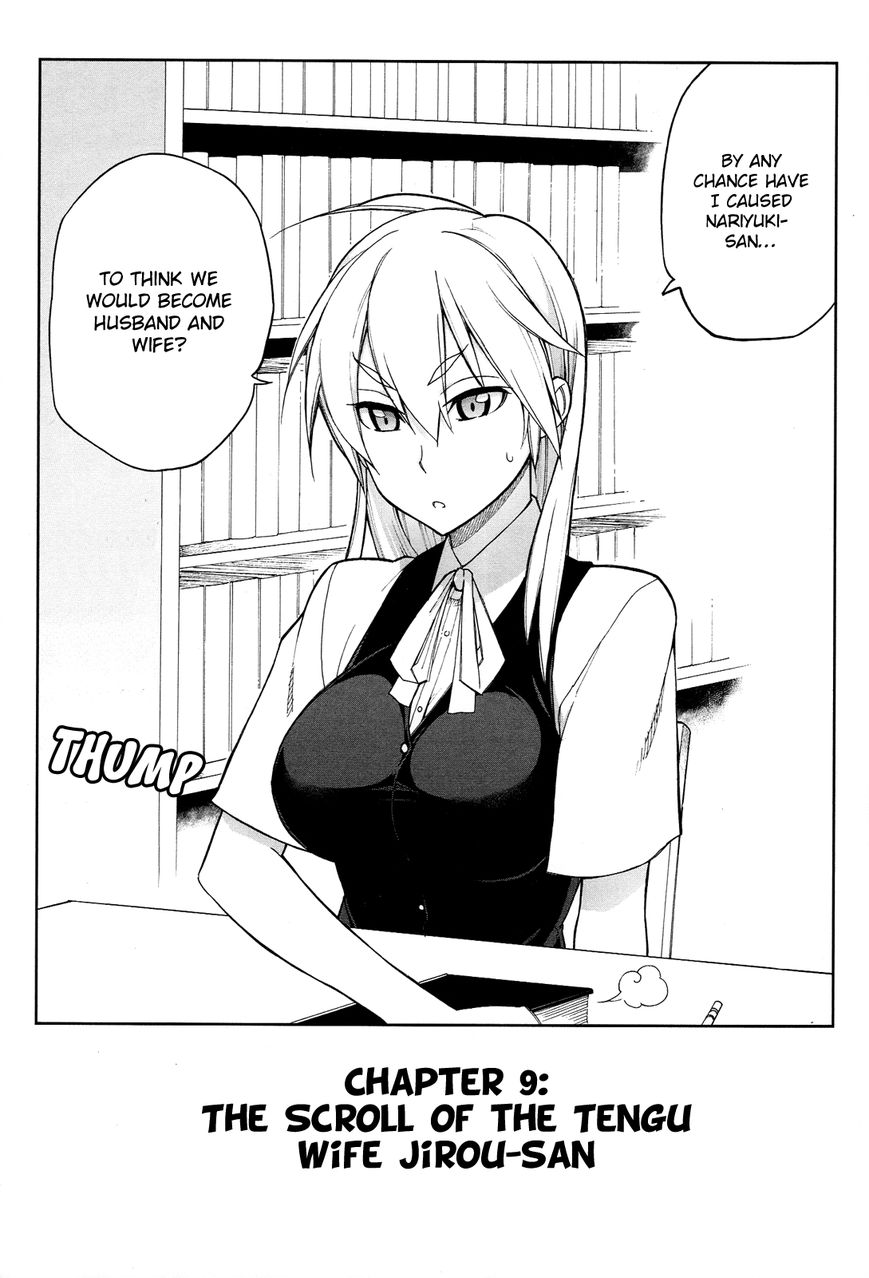 Nariyuki Makase no Tengu Michi Chapter 9 page 3 - Chapter 9 : The Scroll of the Tengu Wife Jirou-san