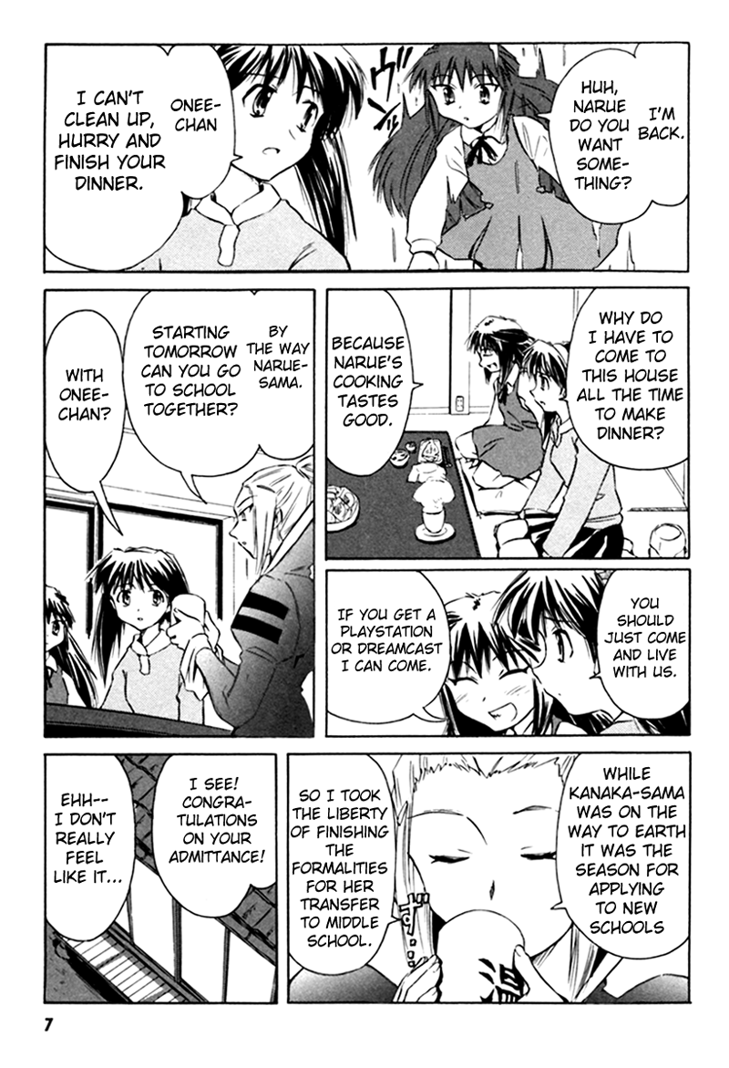 Narue no Sekai Chapter 10 page 8 - Chapter 10: Kanaka Goes to School