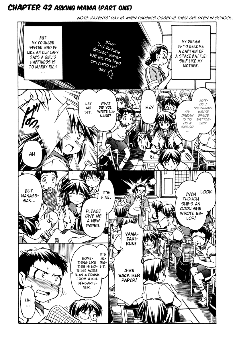 Narue no Sekai Chapter 42 page 1 - Chapter 42: Asking Mama (1)