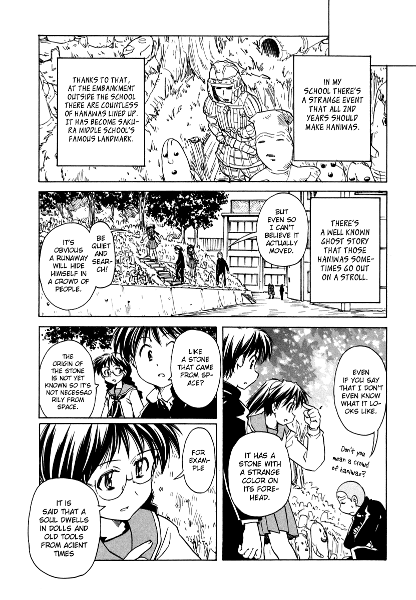 Narue no Sekai Chapter 46 page 5 - Chapter 46: Garden of Haniwas