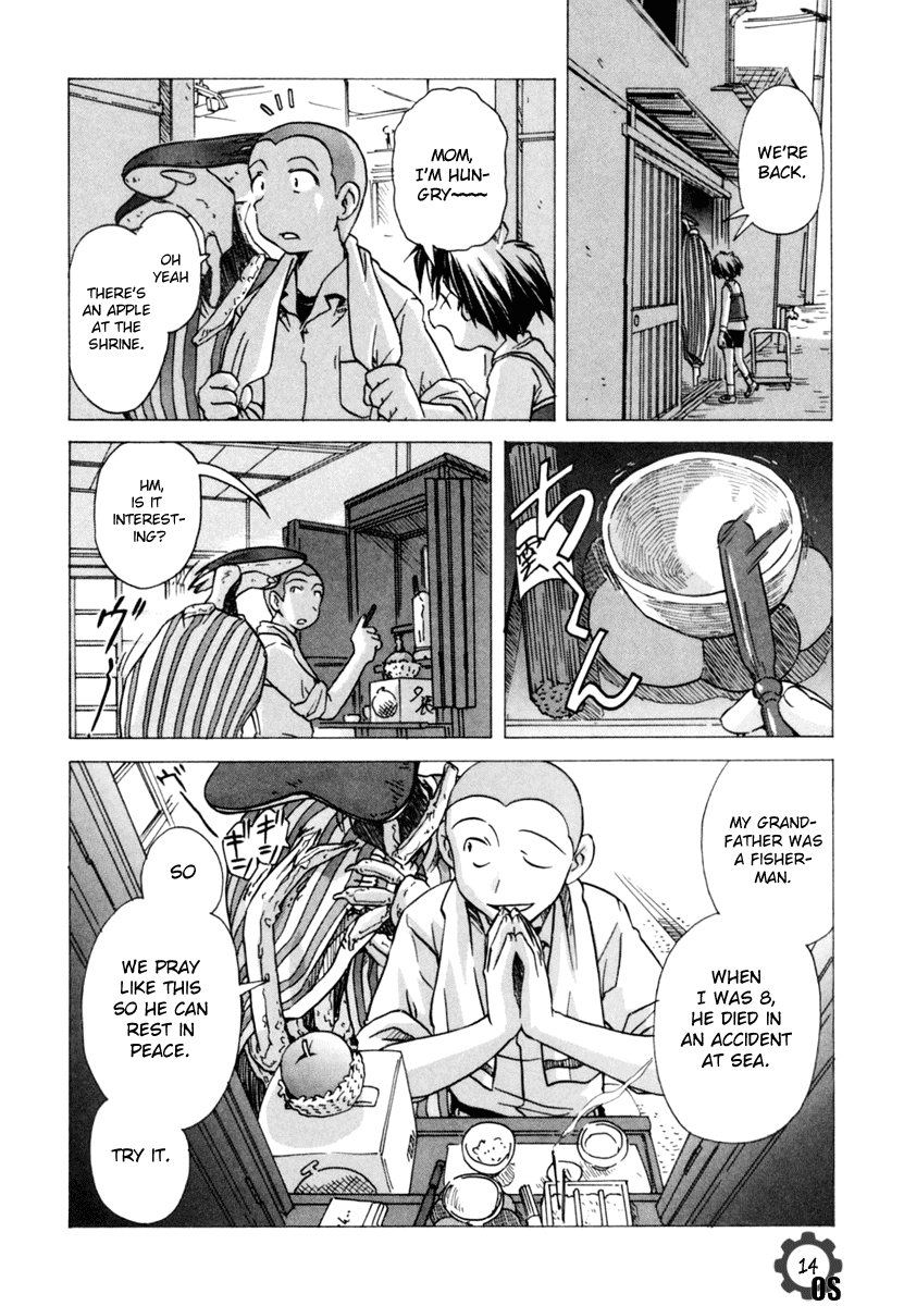 Narue no Sekai Chapter 57 page 14 - Chapter 57: Shooting Star