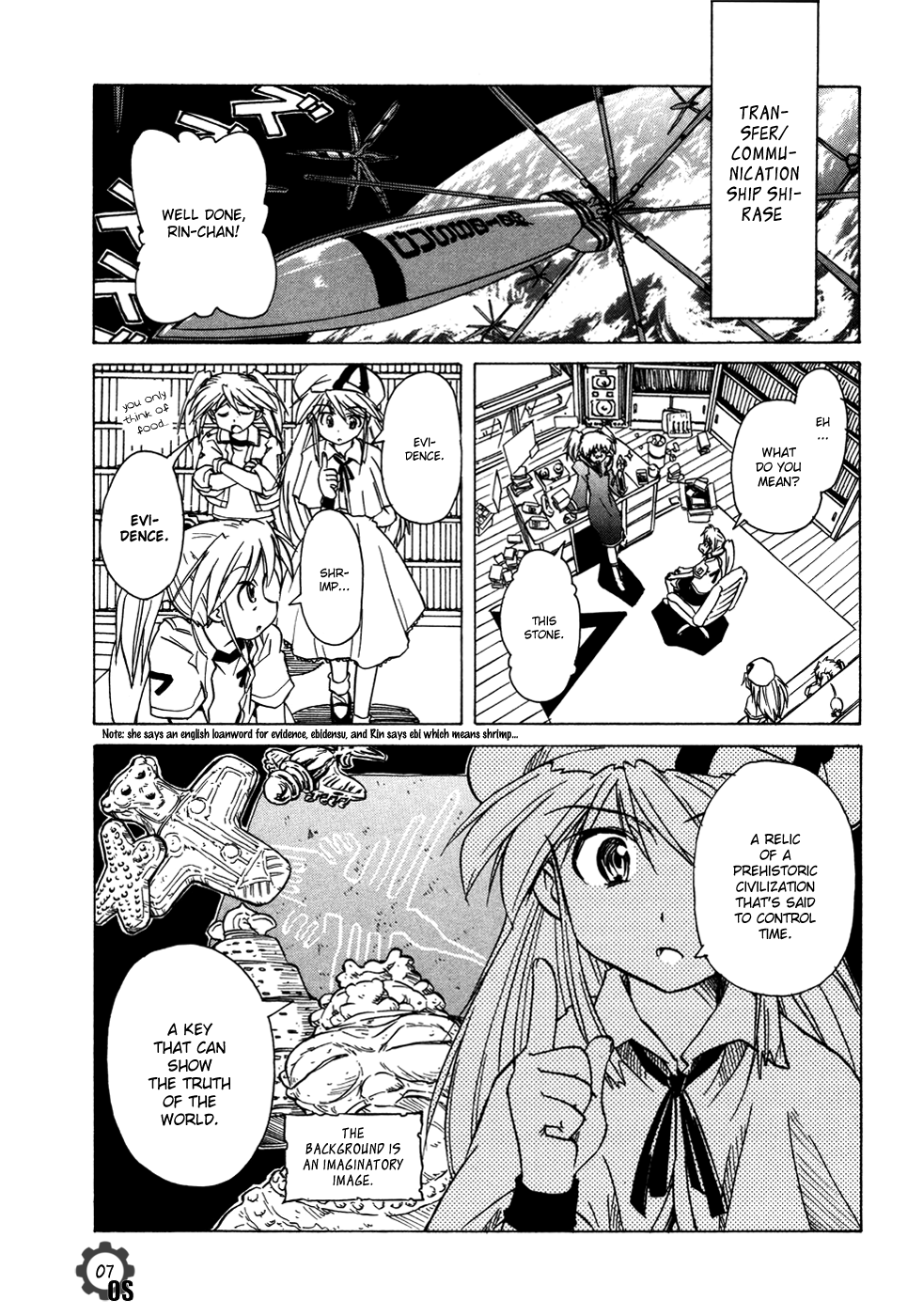 Narue no Sekai Chapter 59 page 7 - Chapter 59: The Secret of Evidence