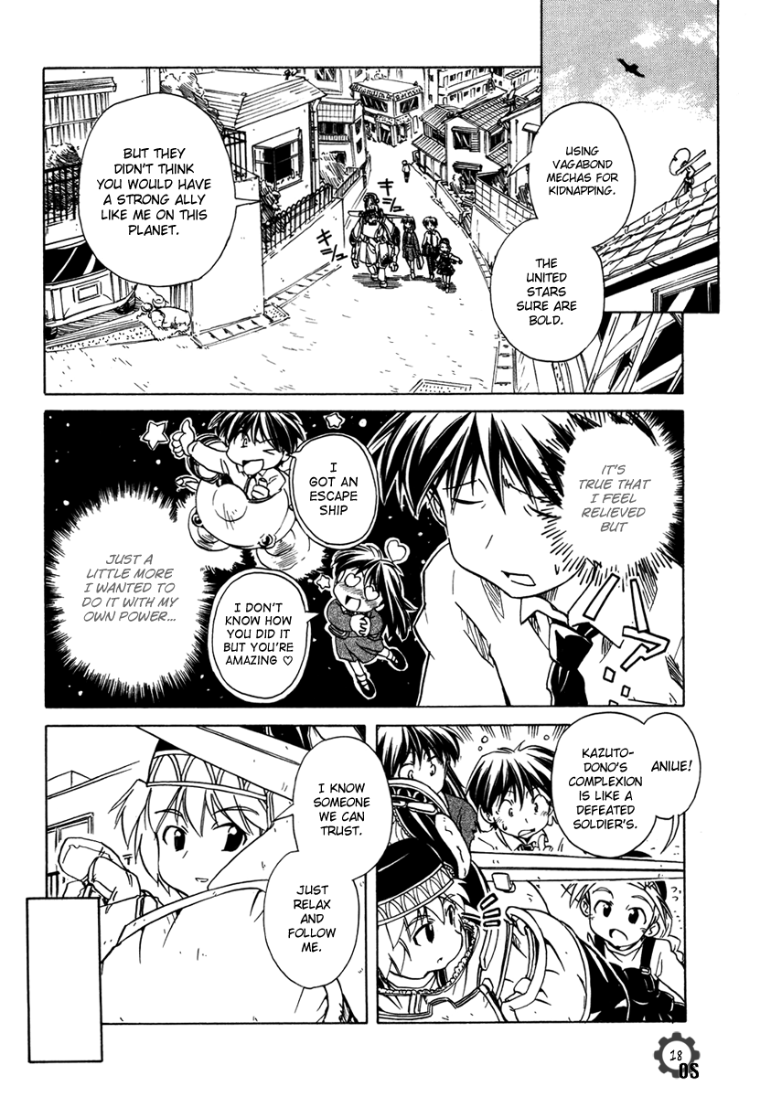 Narue no Sekai Chapter 61 page 18 - Chapter 61: Aggressive Escape (2)